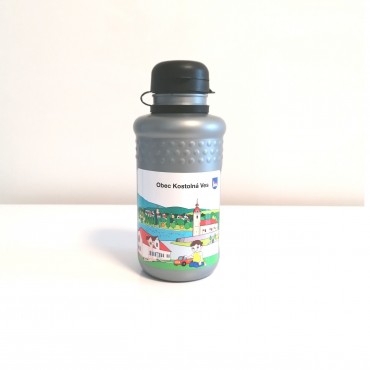 Plastová fľaša s vlastným obrázkom