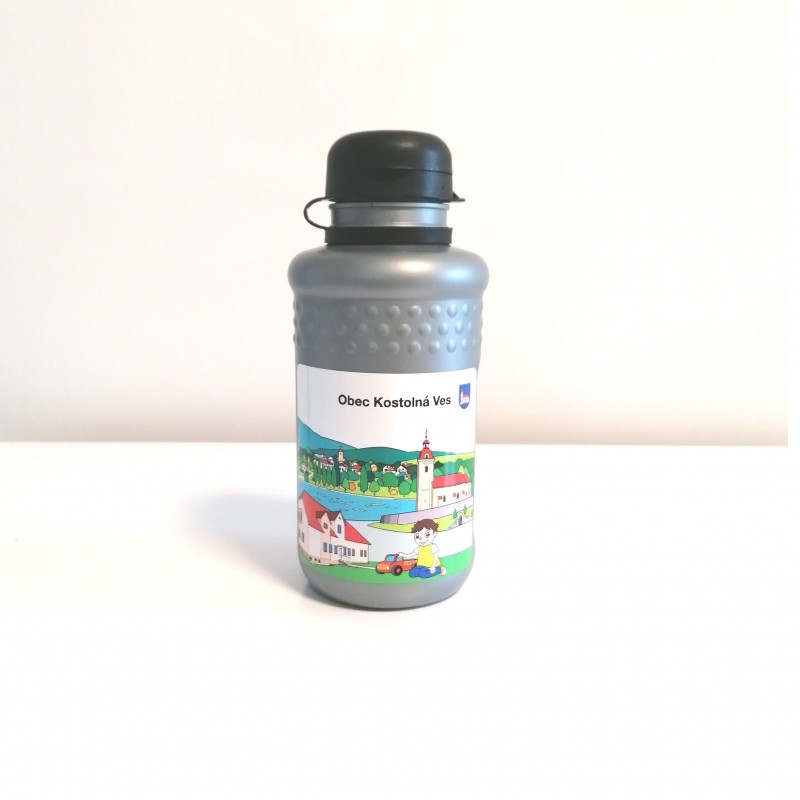Plastová fľaša s vlastným obrázkom